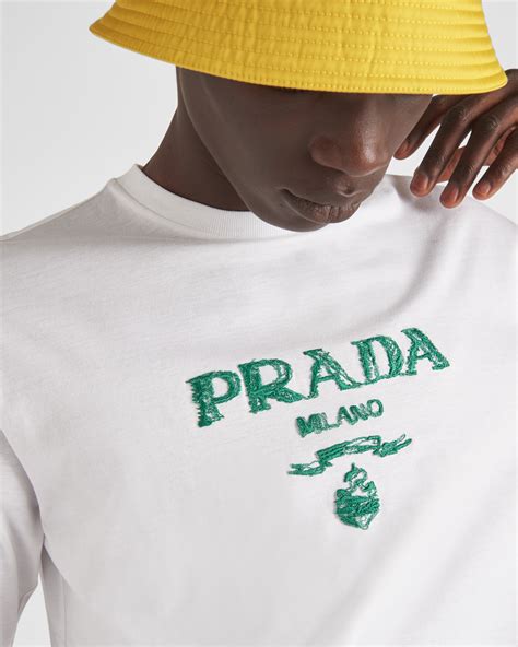 green red white prada band.